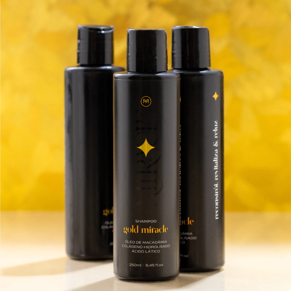 Kit Básico Gold Miracle (Shampoo + Condicionador)