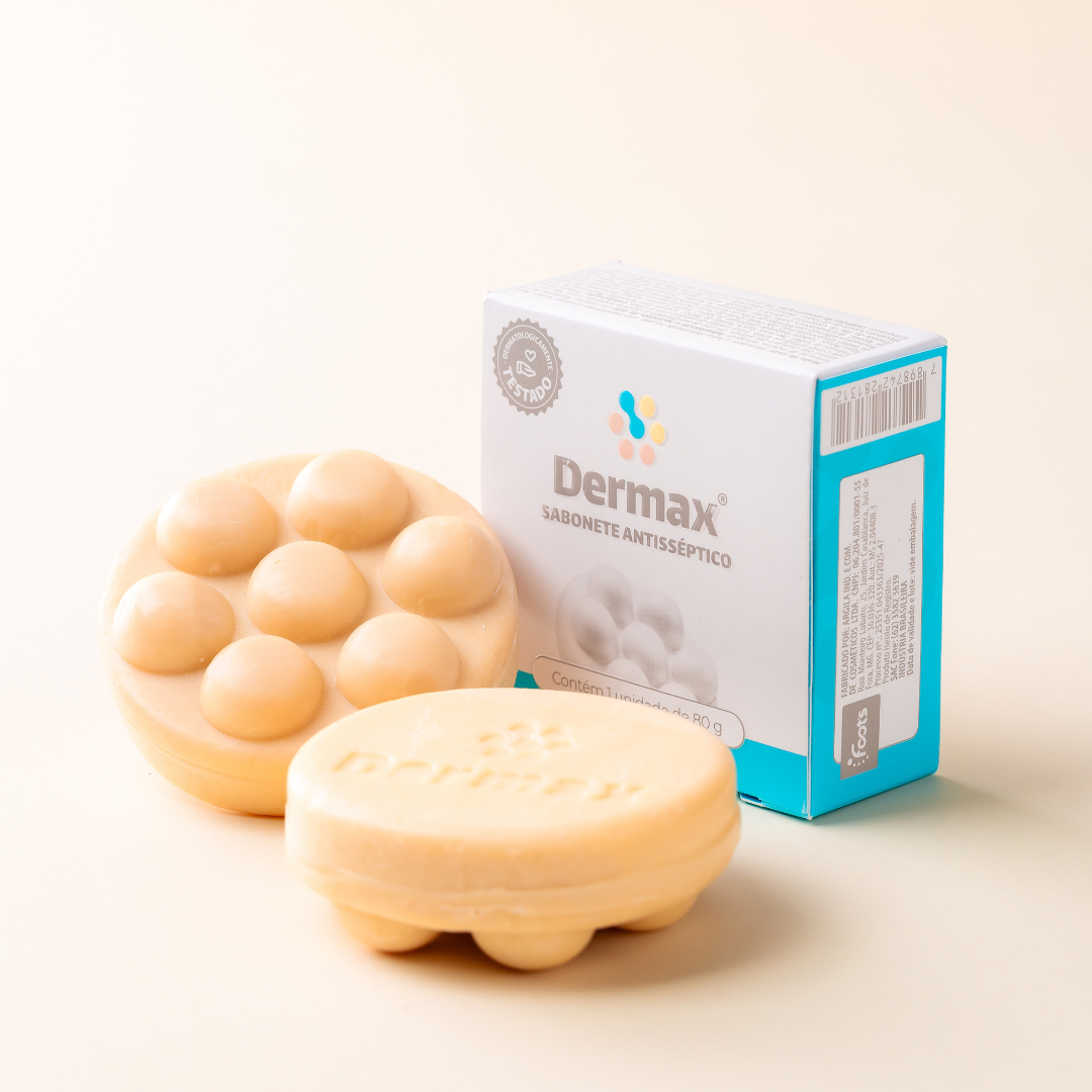 Dermax® 80g – Sabonete Clínico para os Pés - Foots®