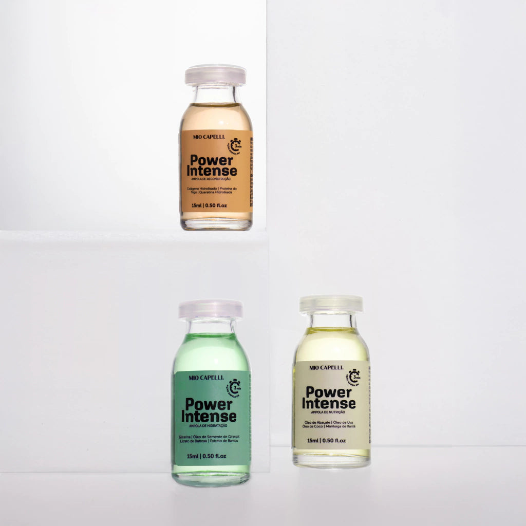 Kit Ampolas Cronograma Power Intense 15ml