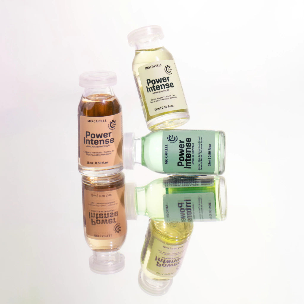 Kit Ampolas Cronograma Power Intense 15ml