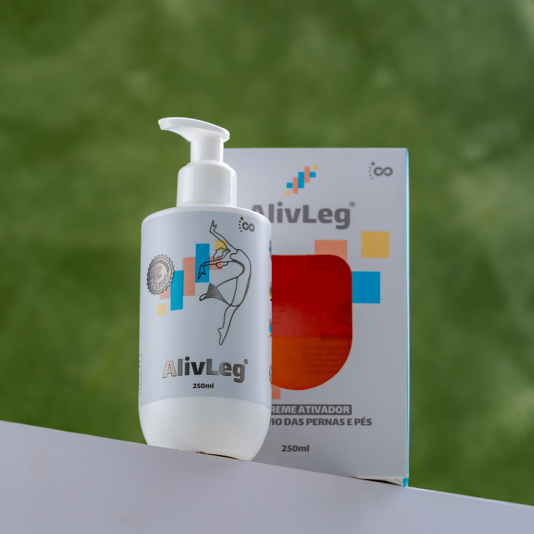 Alivleg® - Gel Ativador para Alívio de Pernas e Pés 250ml - Foots®