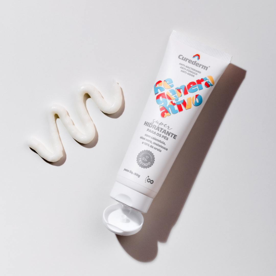 Curederm® 80g - Creme para Hidratação Profunda de Pés - Foots®