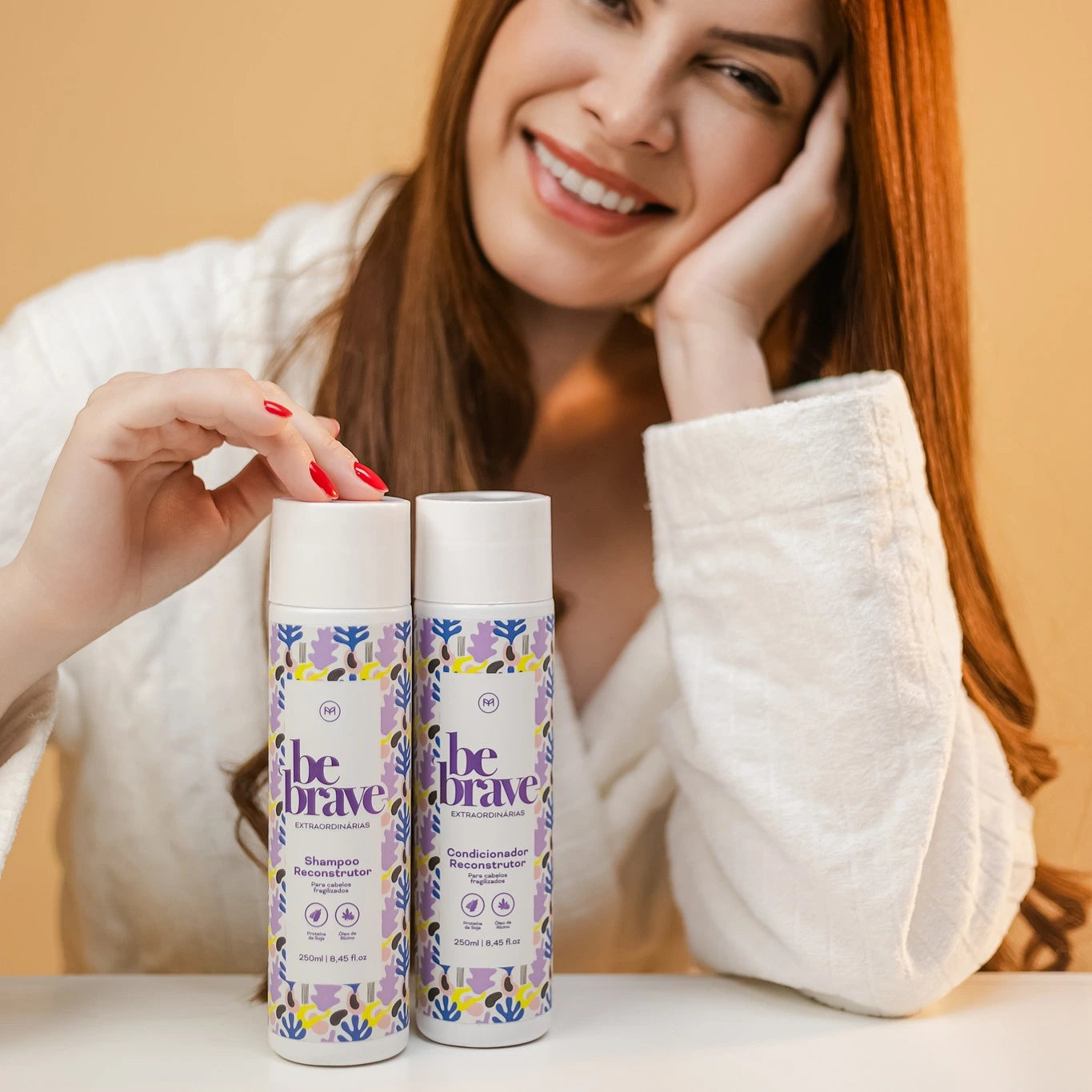 Be Brave - Reconstrução | Kit Básico (Shampoo + Condicionador)