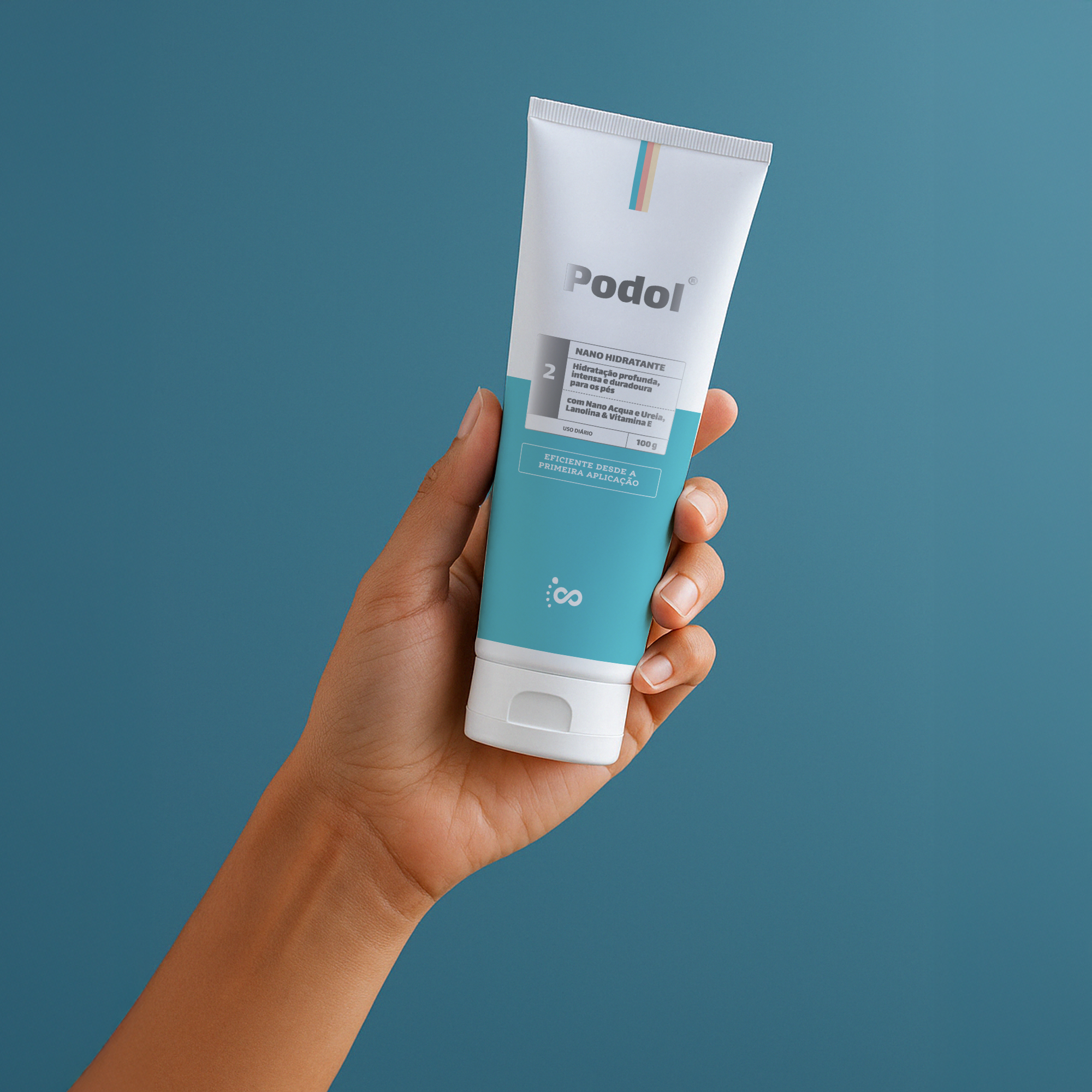 Podol Nano Creme Hidratante 100g - Foots®