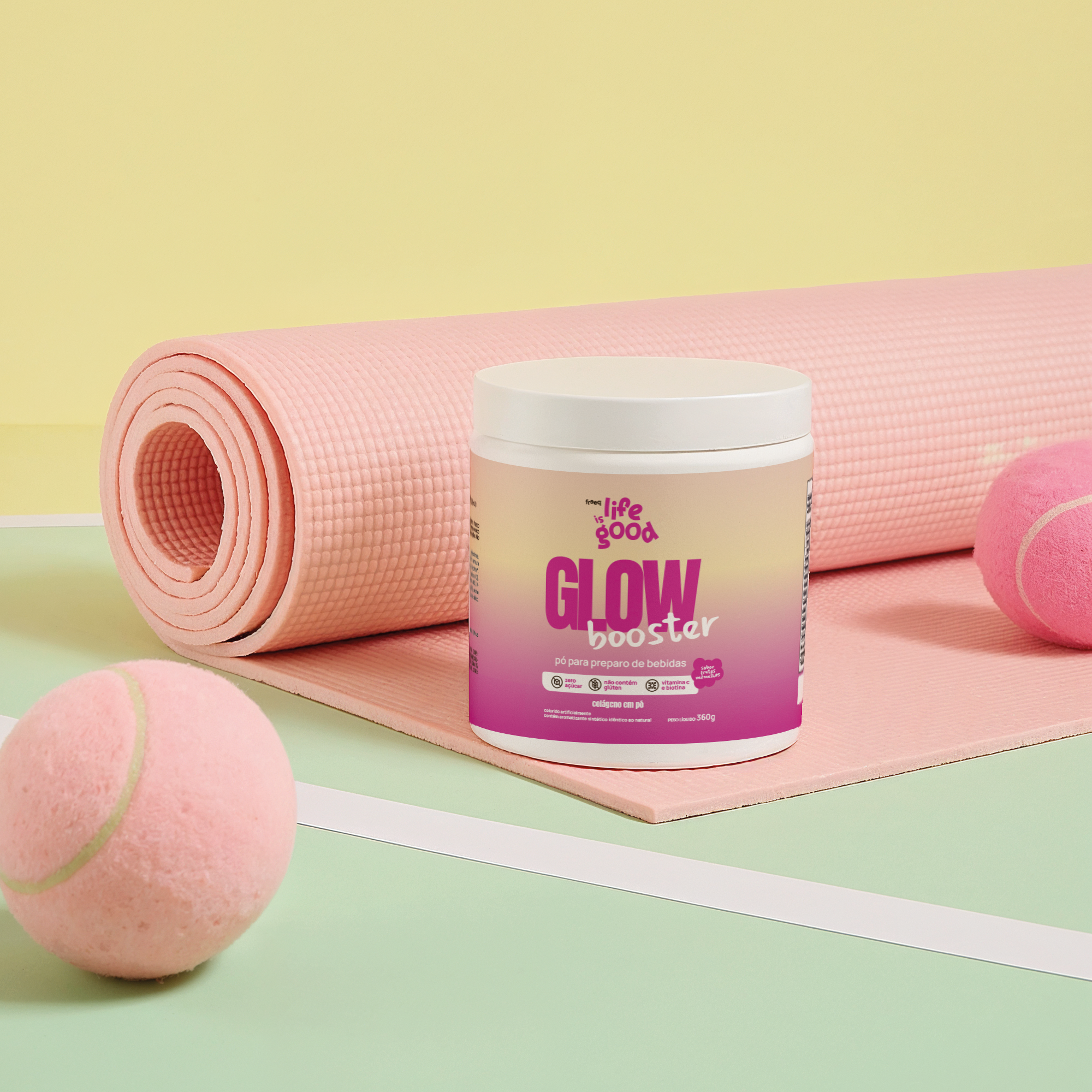 Colágeno em Pó - Glow Booster 360g - by Freeq®