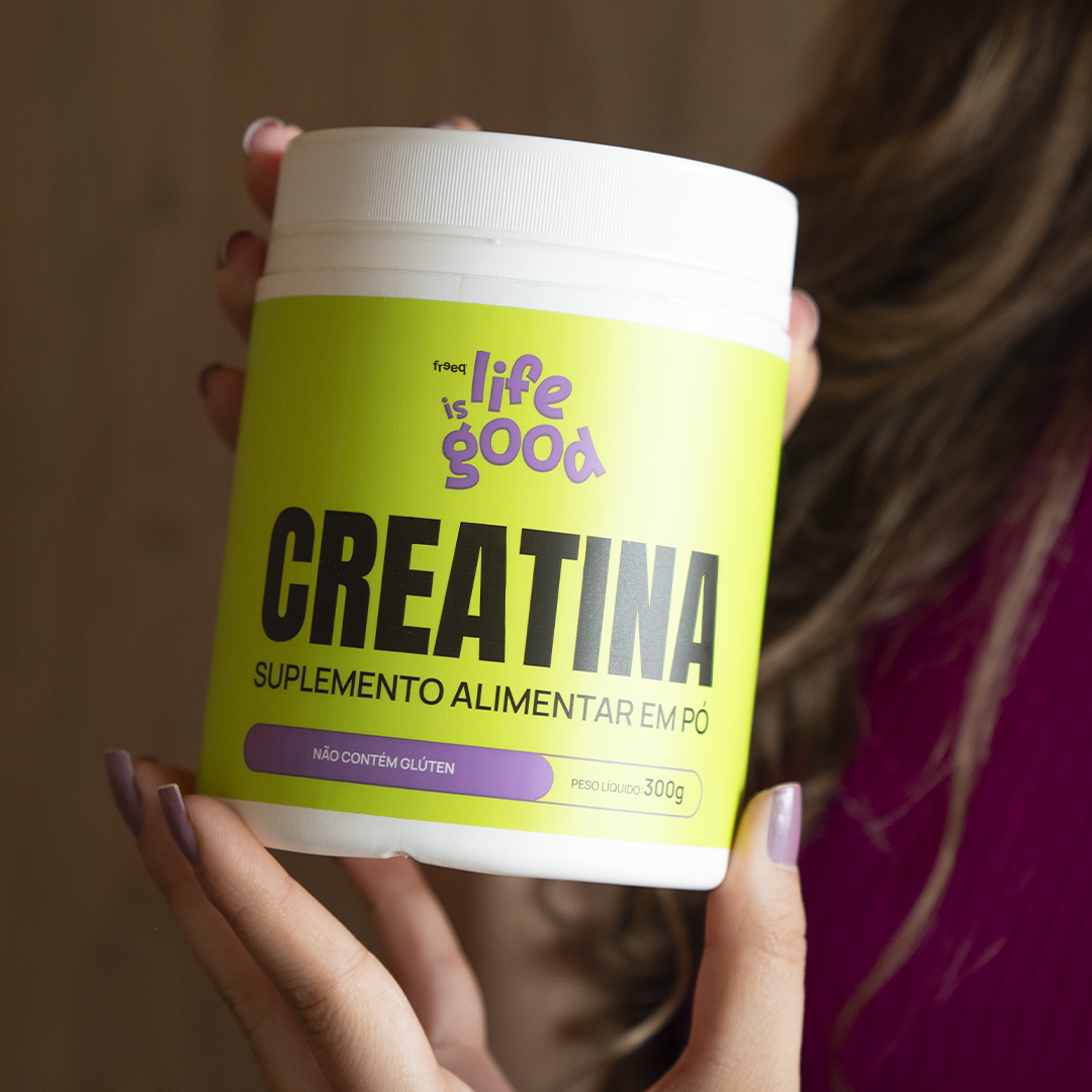 Creatina em Pó 300g - Life is Good - by Freeq®