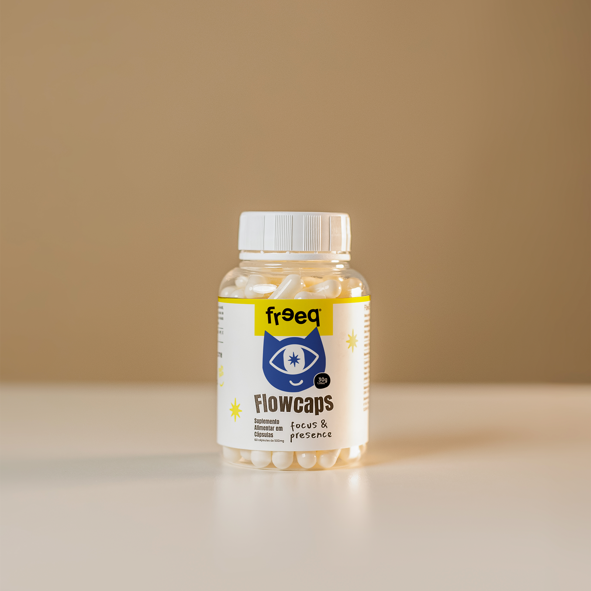 Flowcaps® Focus & Presence (60 cápsulas) - by Freeq®