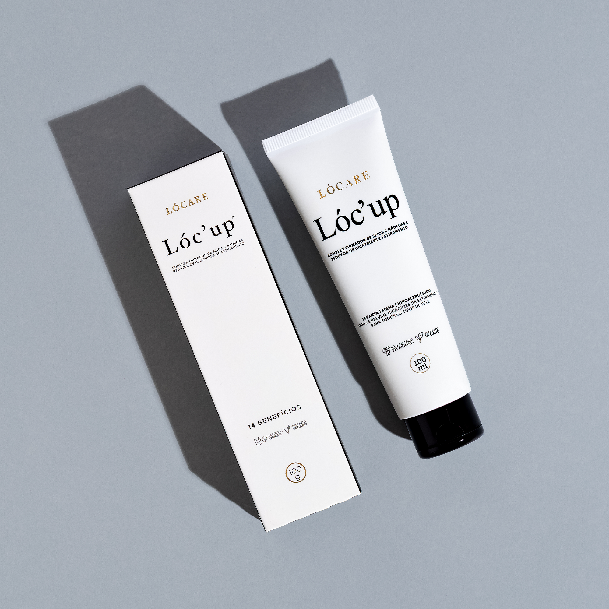 Lóc'up - Creme firmador e antiestrias 100ml - Lócare®