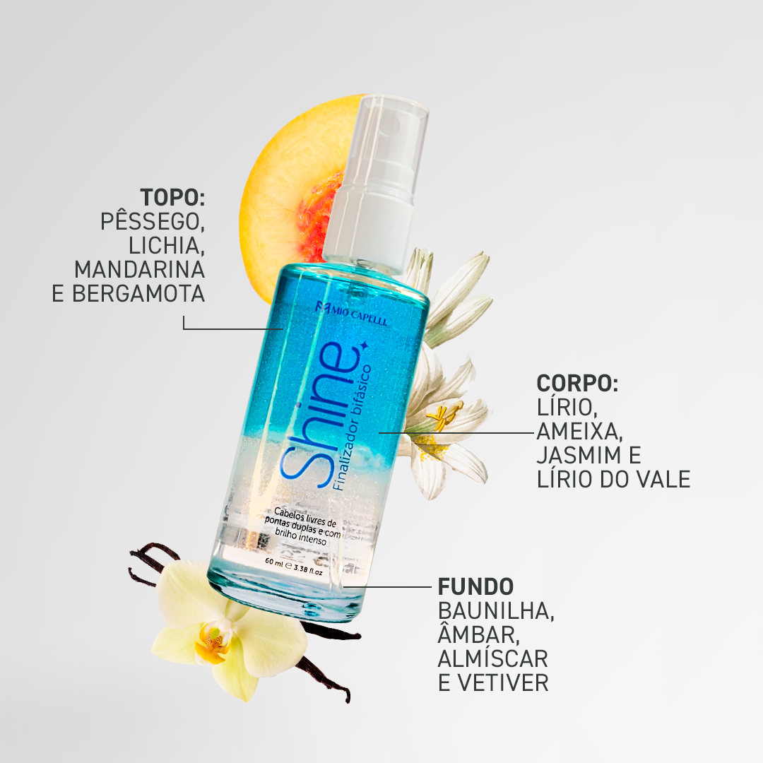 Perfume Capilar Shine 60ml (Inspirado no The One Dolce & Gabbana) + Brinco GRÁTIS