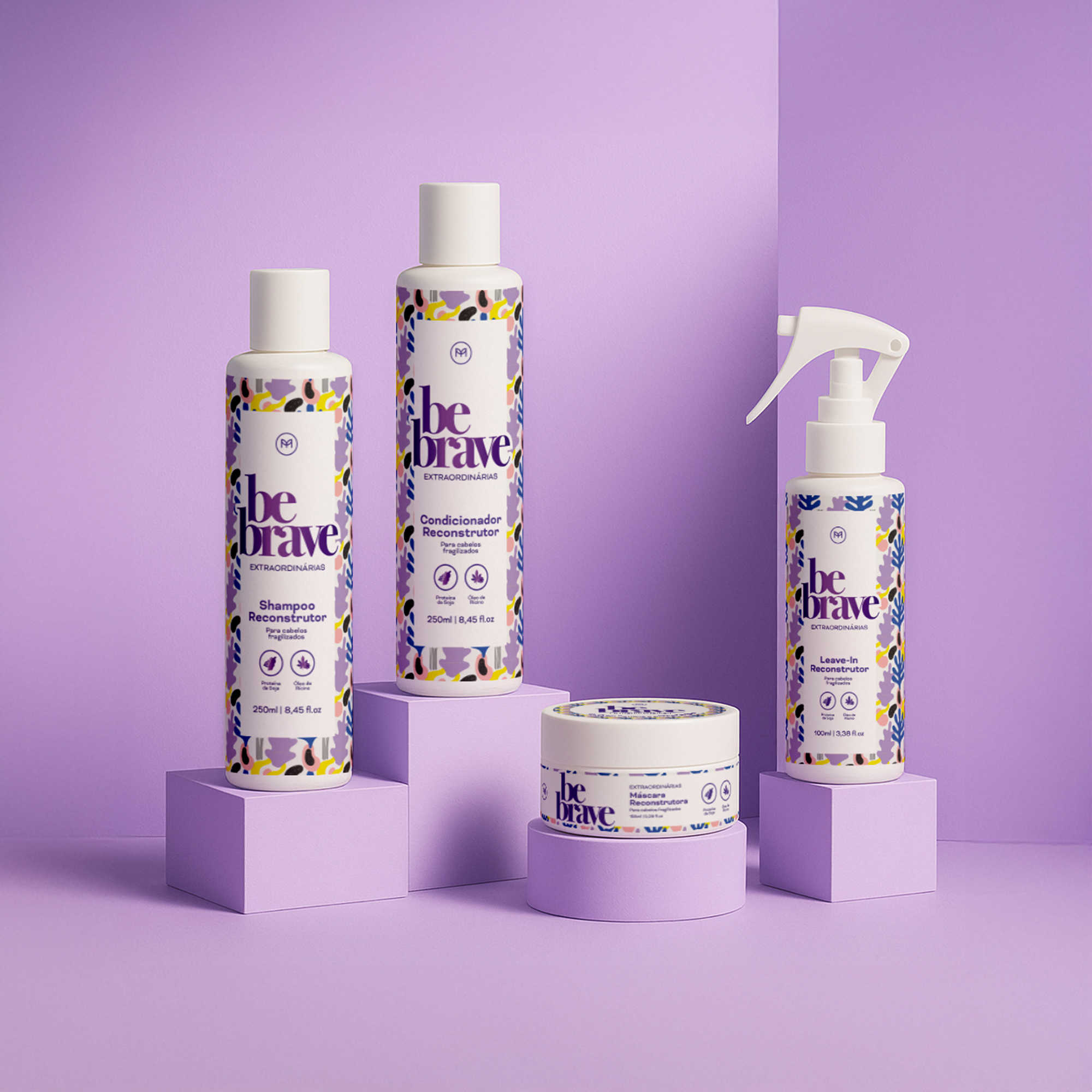 Be Brave | Kit Completo Reconstrução