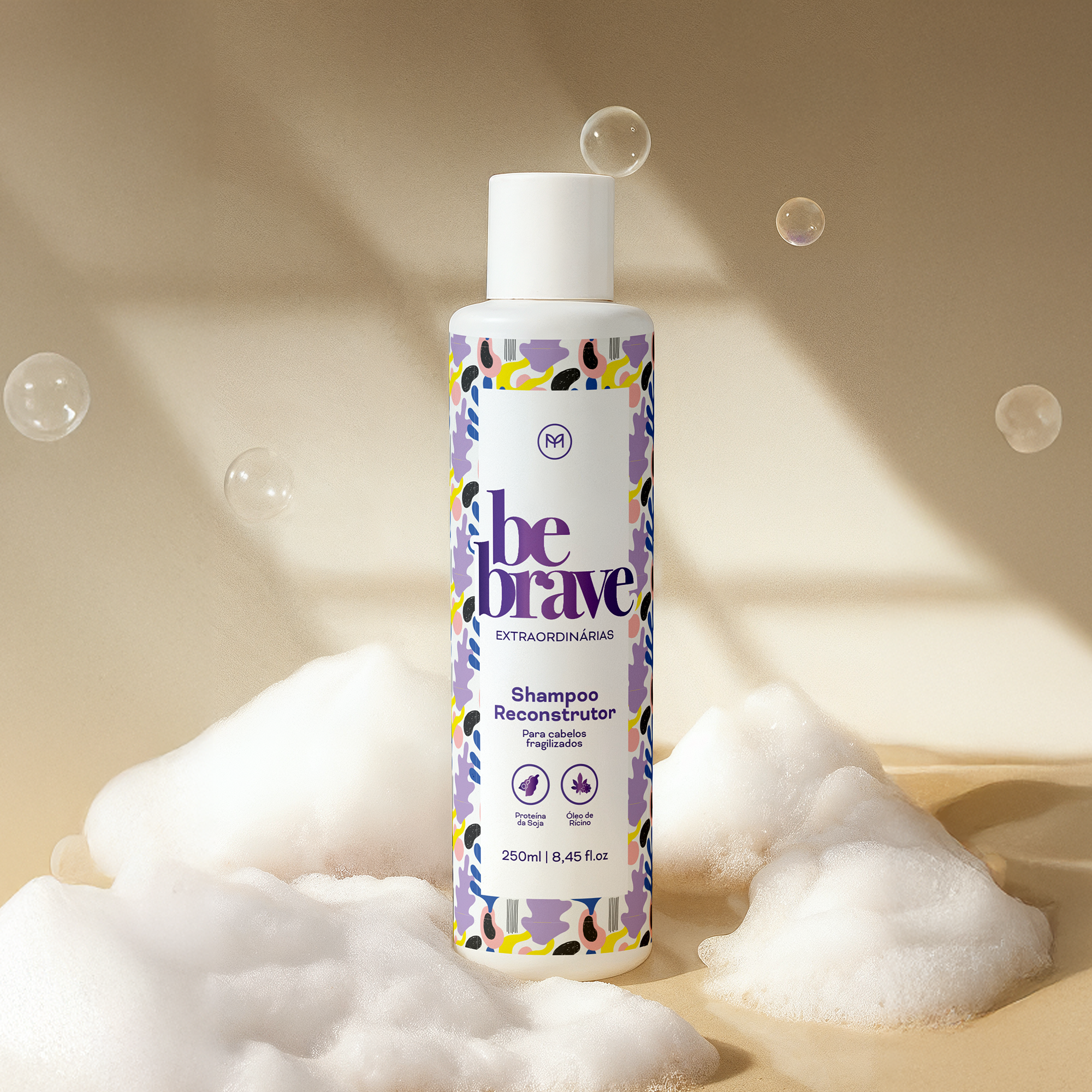 Shampoo Reconstrução 250ml - Be Brave - Edição Limitada