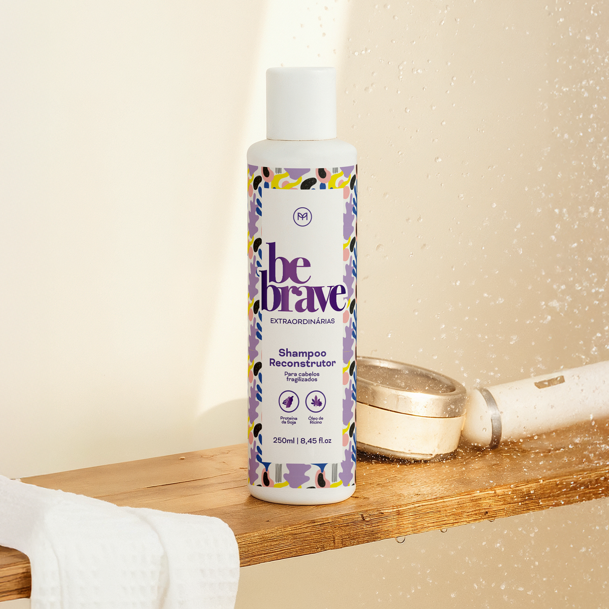 Shampoo Reconstrução 250ml - Be Brave - Edição Limitada