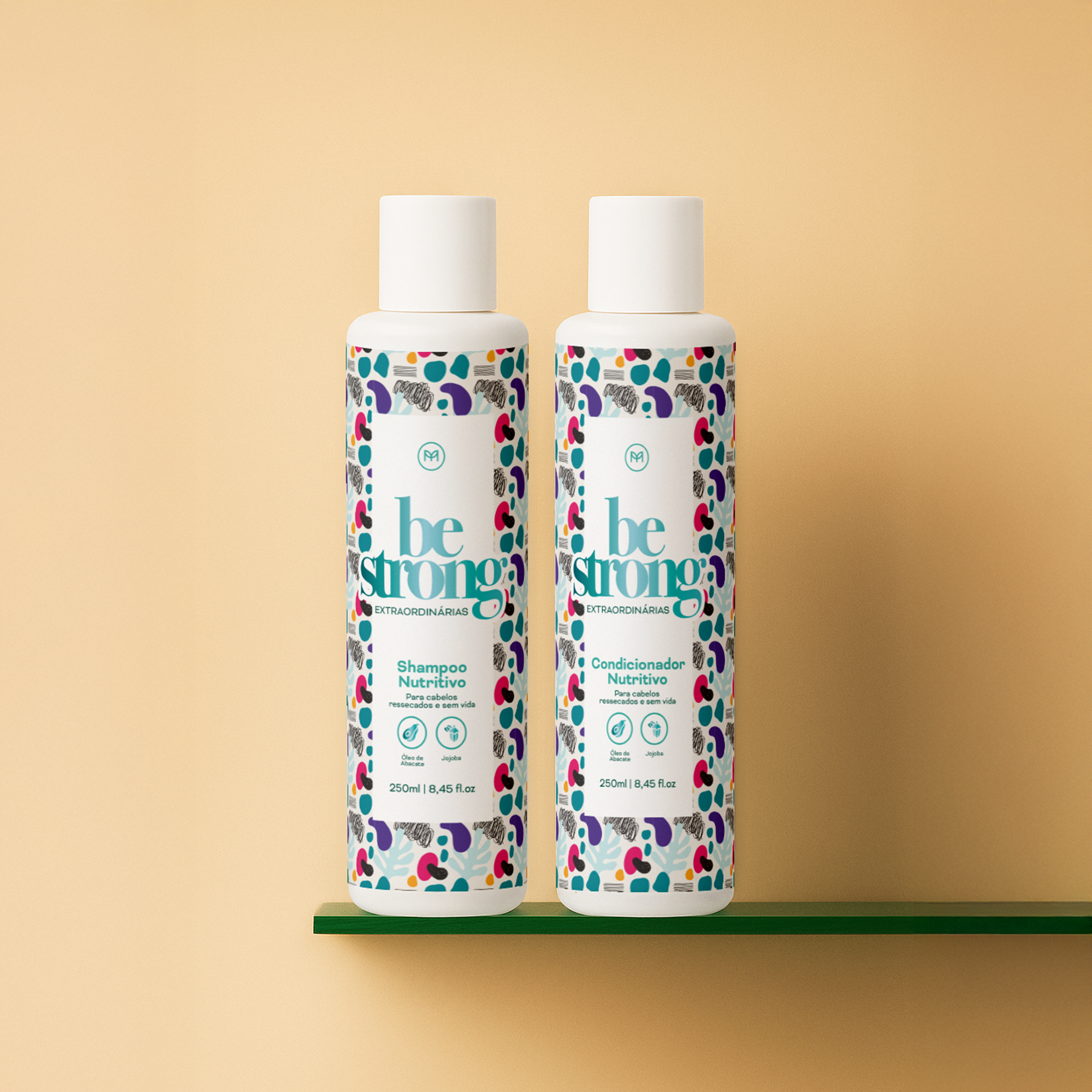 Be Strong - Nutrição | Kit Básico (Shampoo + Condicionador)