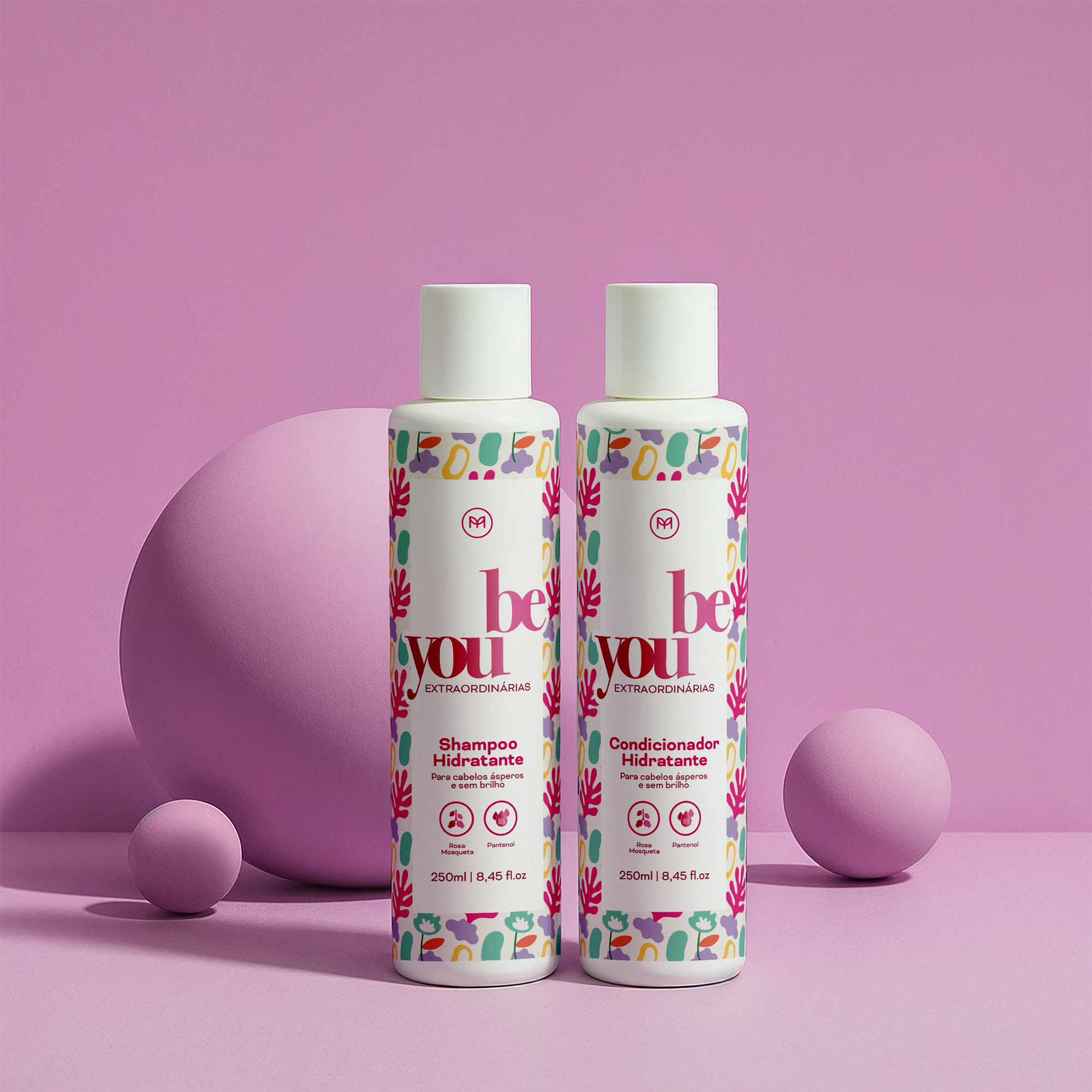 Be You - Hidratação | Kit Básico (Shampoo + Condicionador)