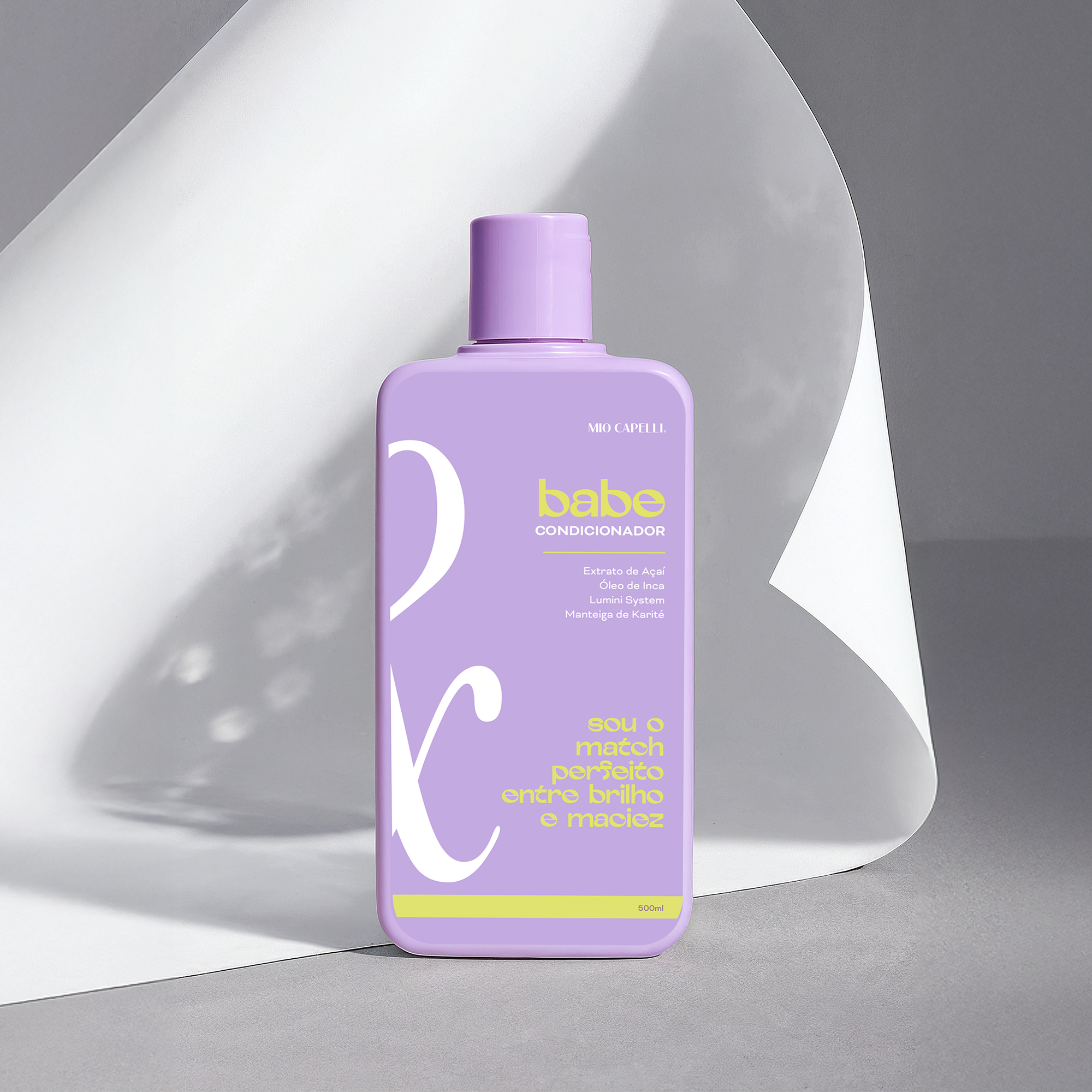 Condicionador Babe 500ml I Maciez, Brilho e Desembaraço