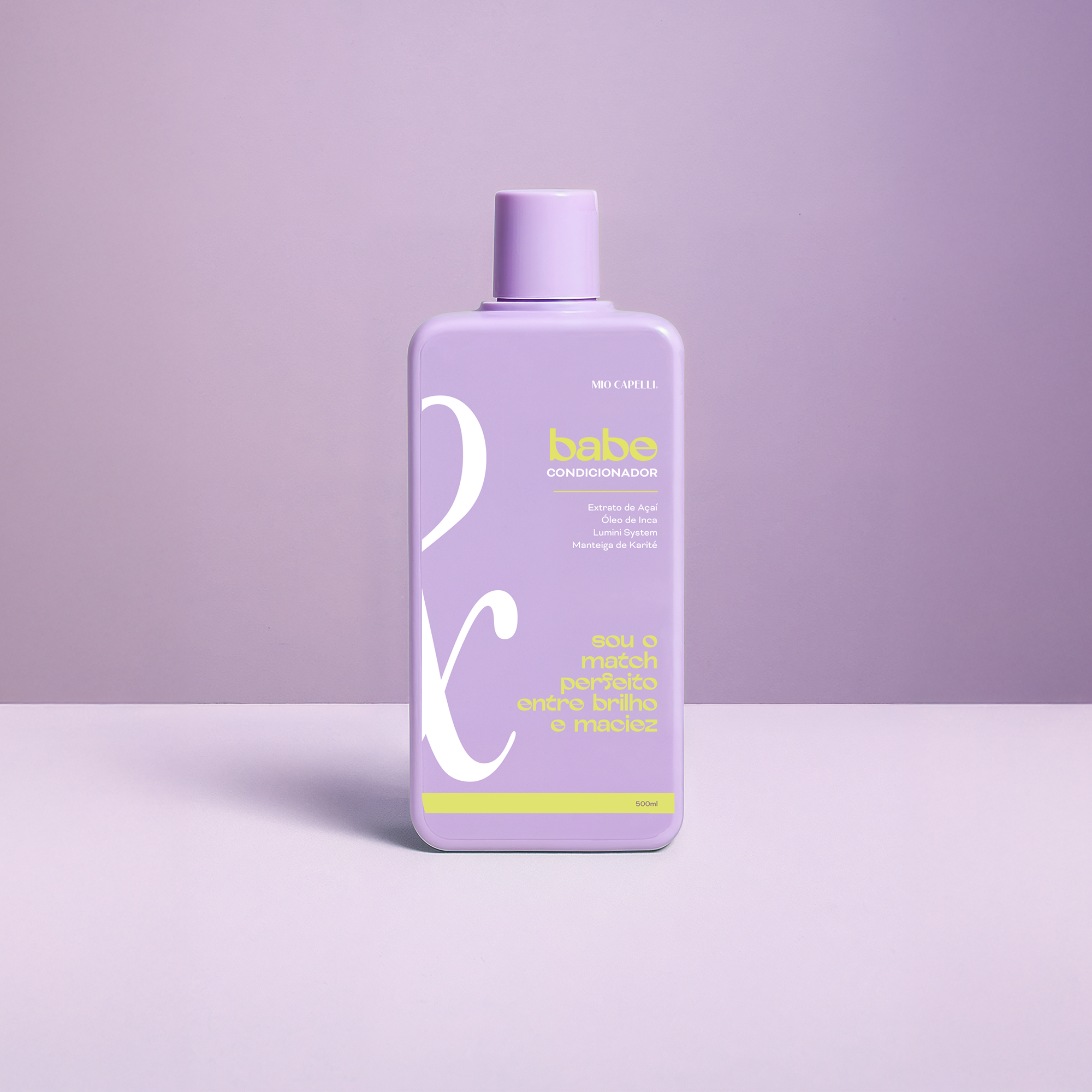 Condicionador Babe 500ml I Maciez, Brilho e Desembaraço