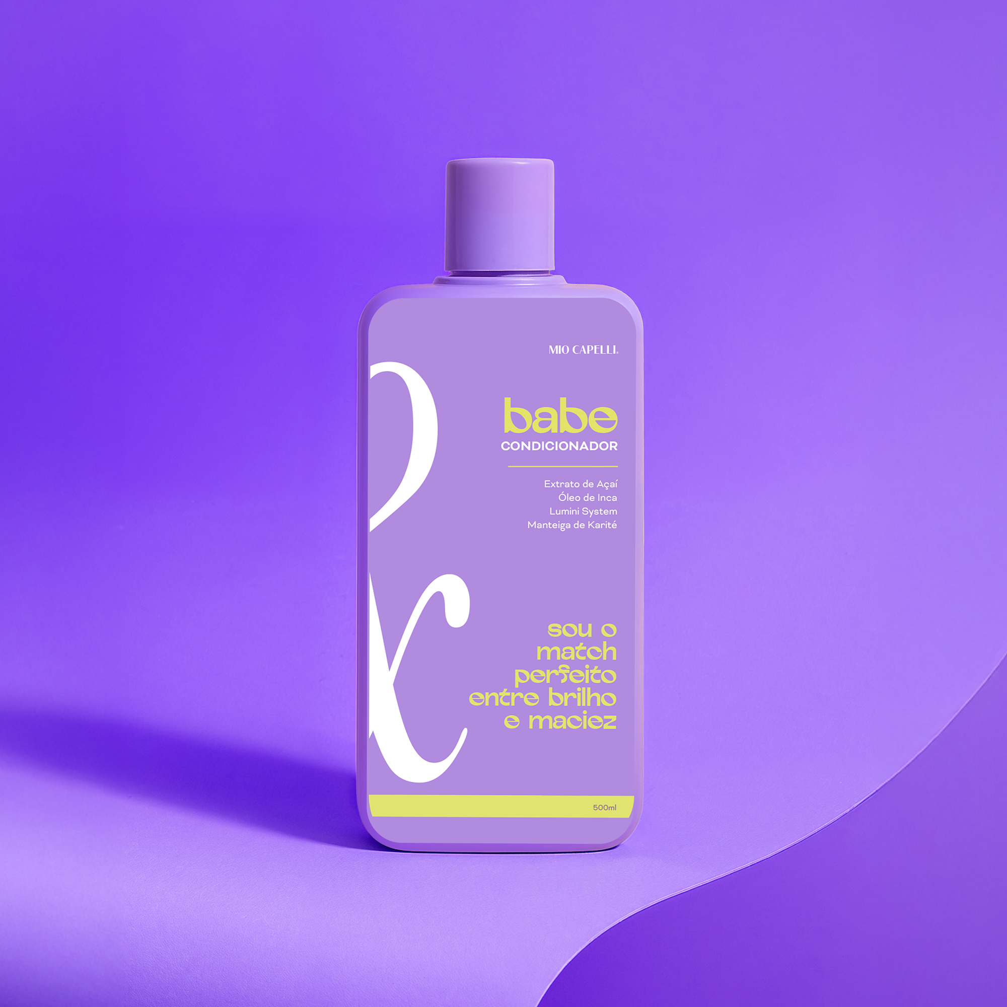 Condicionador Babe 500ml I Maciez, Brilho e Desembaraço