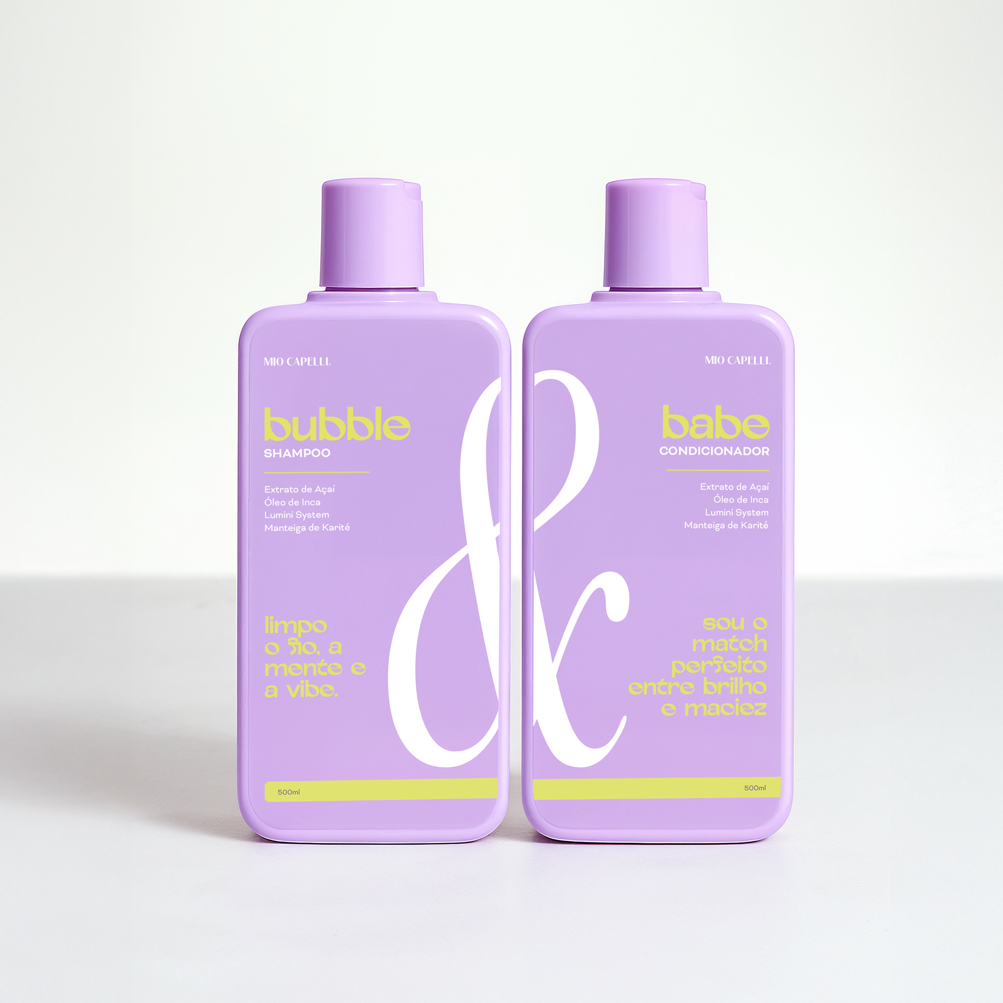 Duo Bubble & Babe (Shampoo + Condicionador) I Brilho e Maciez