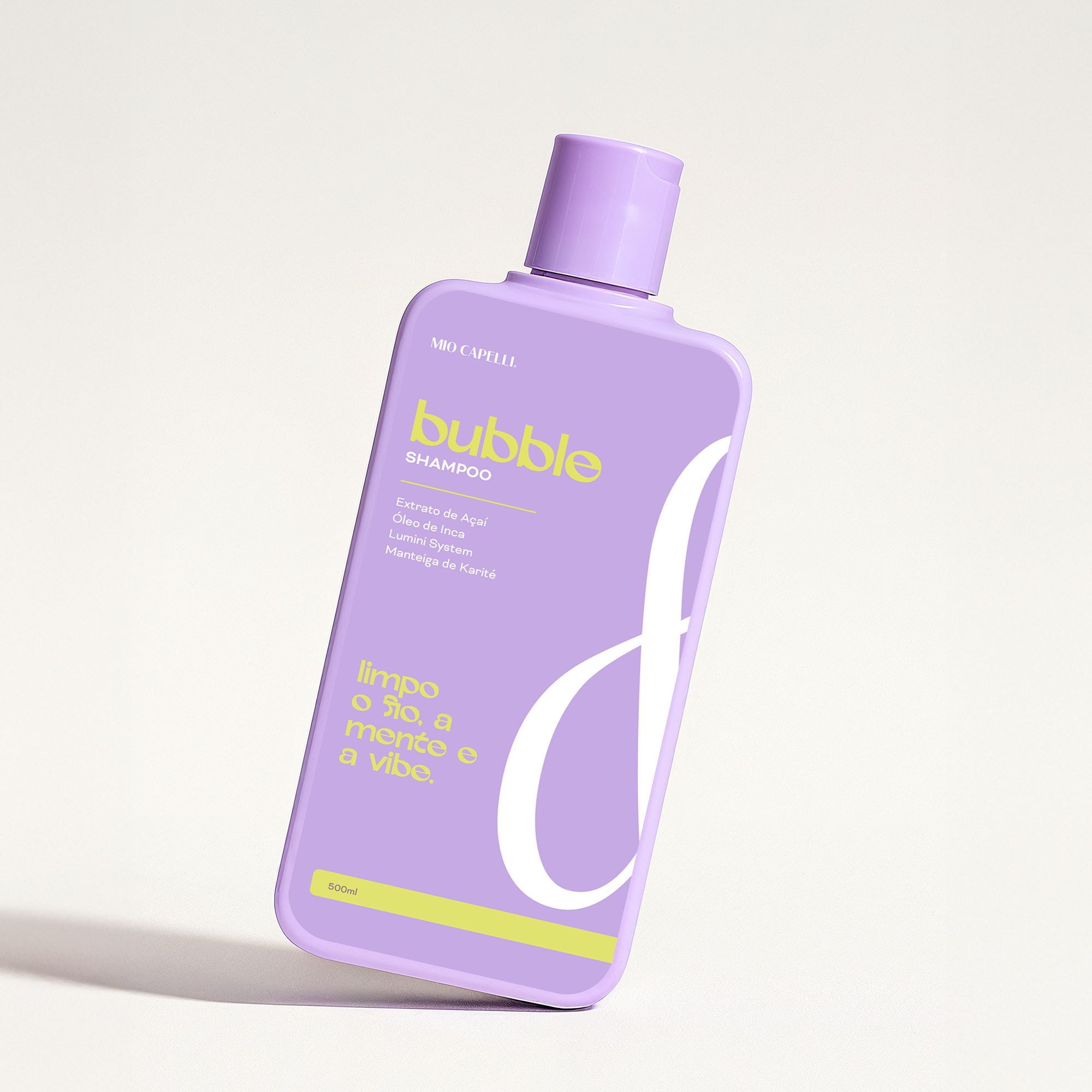 Shampoo Bubble 500ml I Limpeza Inteligente