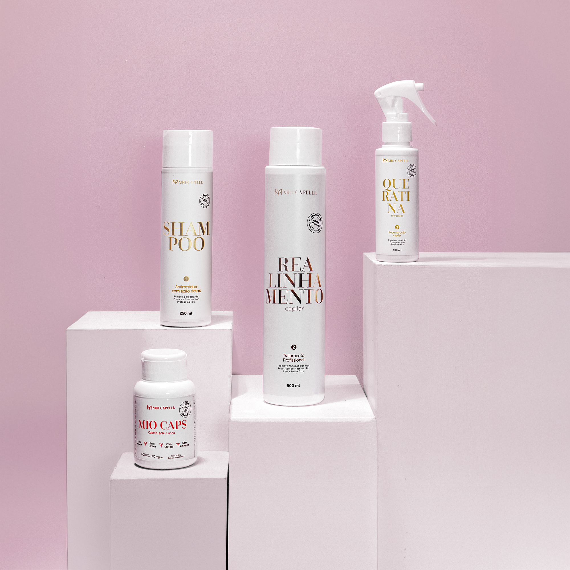 Kit Progressiva Orgânica de 500ml - Liso Perfeito