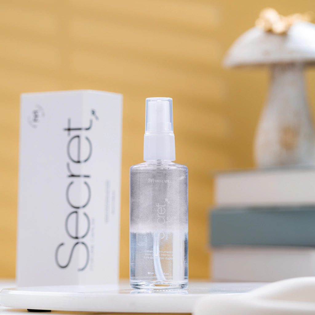 Perfume Capilar Secret 60ml (Inspirado no 212 VIP Rosé Carolina Herrera) + Brinco GRÁTIS
