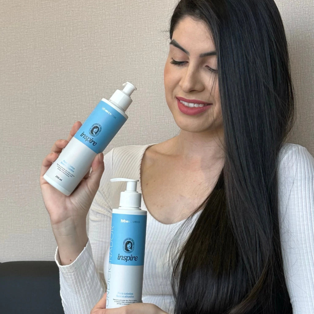 Kit Inspire Básico - Tratamento Pós Progressiva (Shampoo + condicionador)