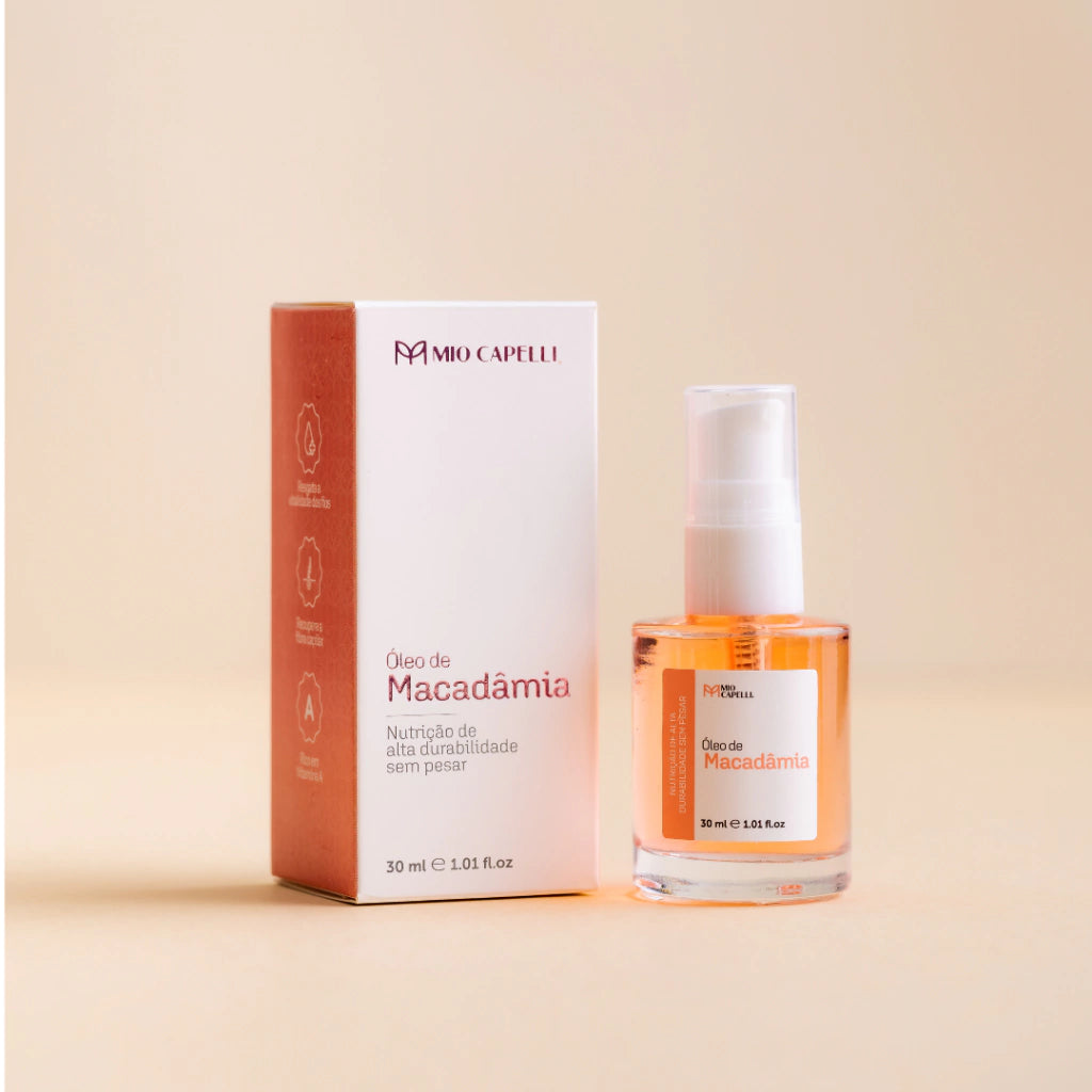 Óleo de Macadâmia 30ml - Mio Capelli®