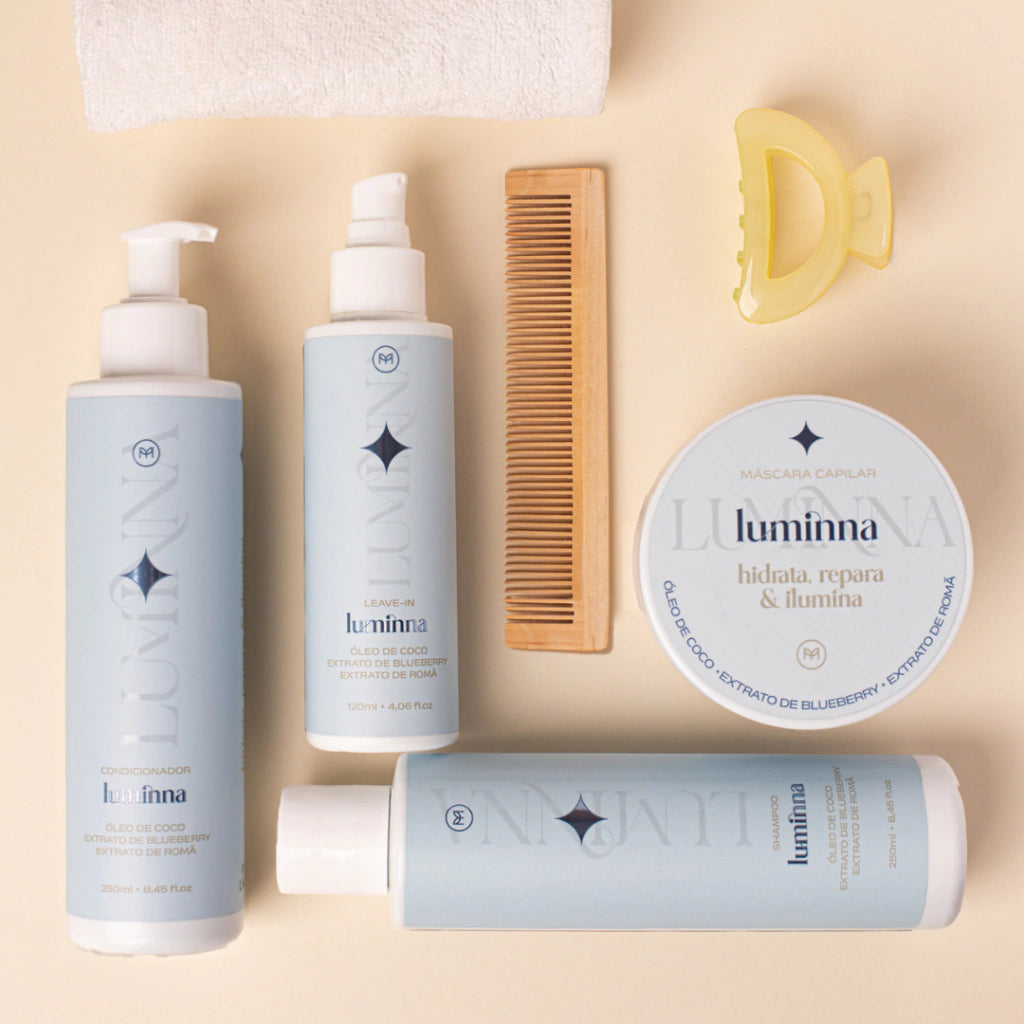 Kit Hidratante Luminna (Mais Brilho e Maciez para os Fios)