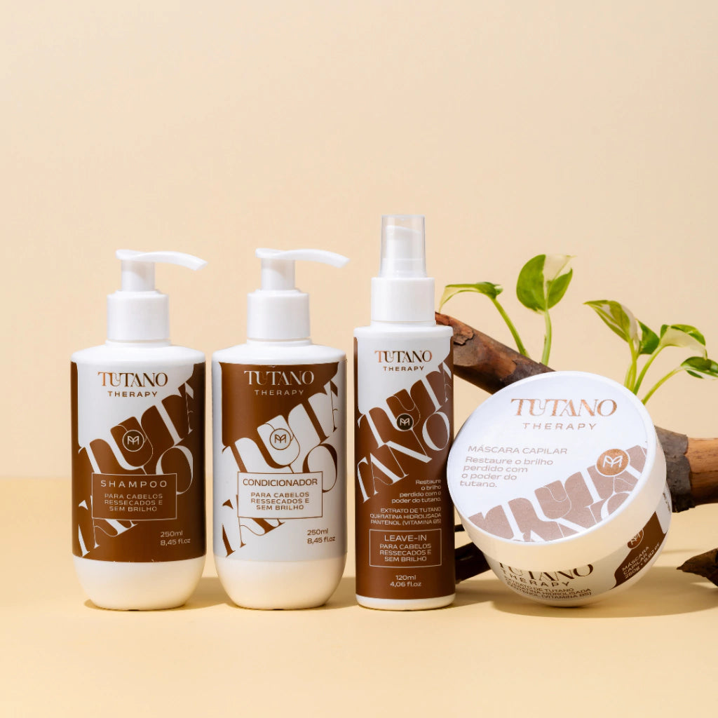 Kit Tutano Therapy (Para Cabelos Ressecados e Sem Brilho)