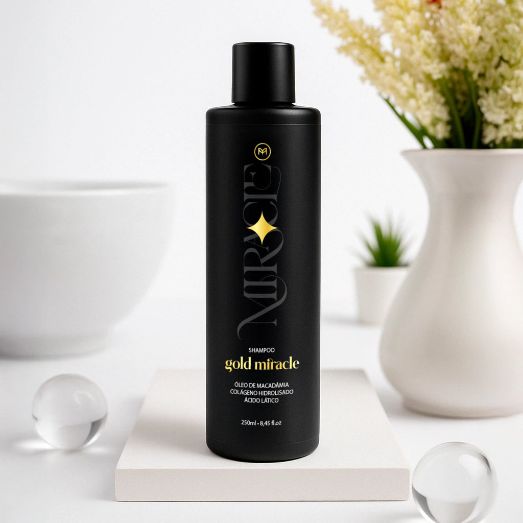 Shampoo Reconstrutor Gold Miracle 250ml