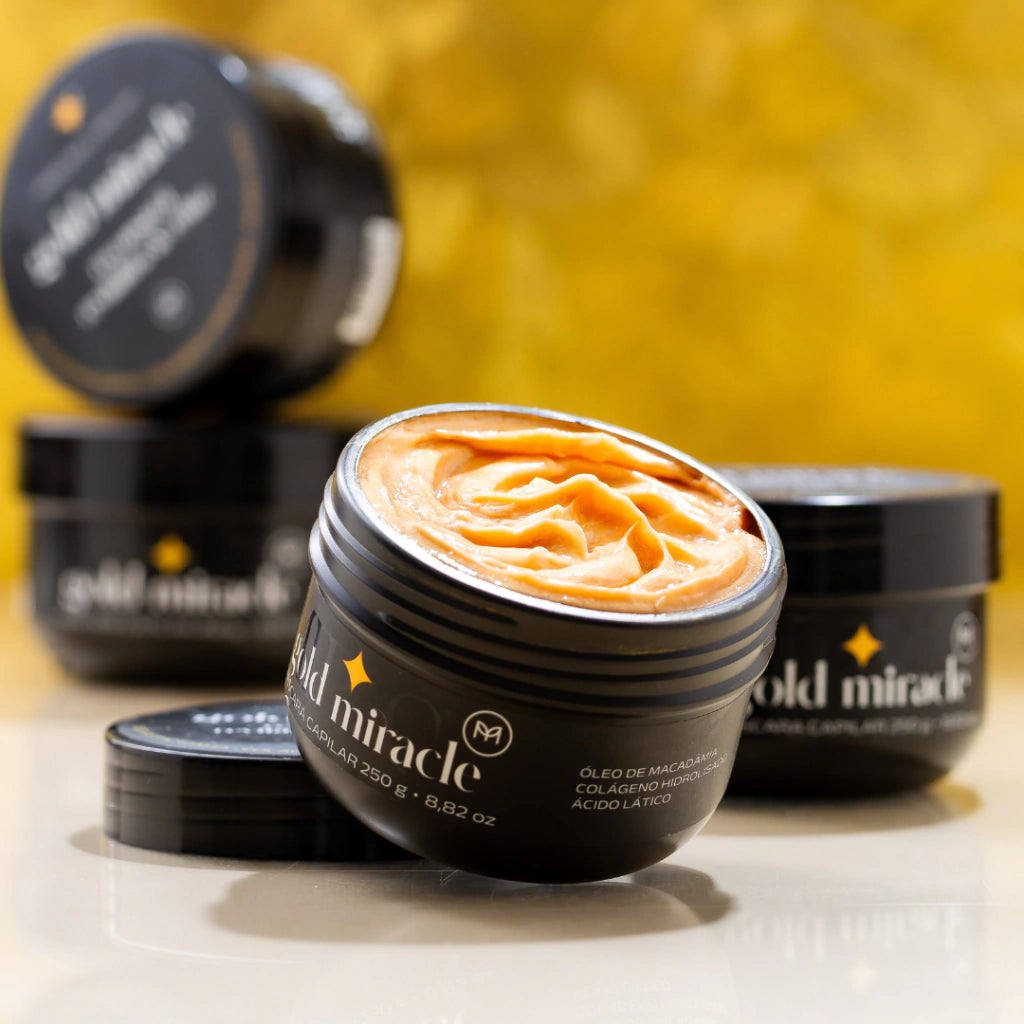 Máscara Reconstrutora Gold Miracle 250g