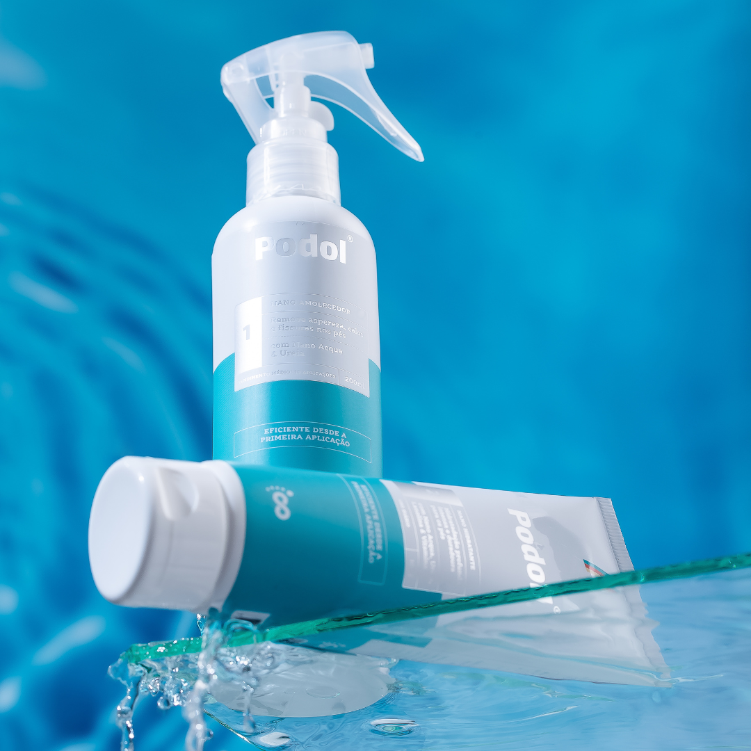 Kit Pé Lisinho (Podol - Amolecedor, Hidratante e Espátula) - Foots®