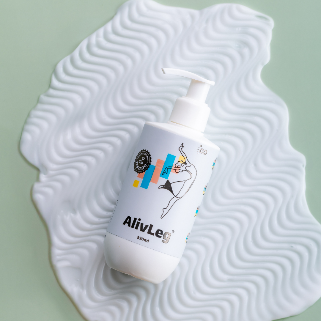 Alivleg® - Gel Ativador para Alívio de Pernas e Pés 250ml - Foots®