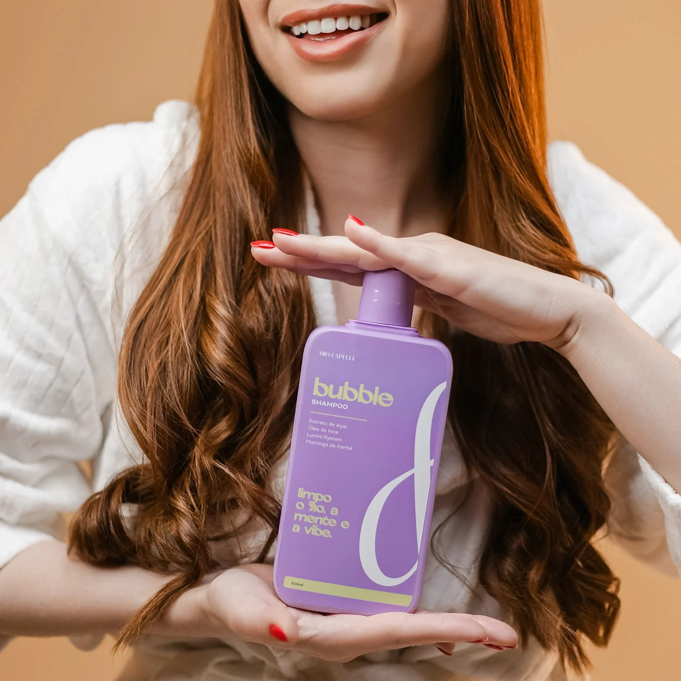 Shampoo Bubble 500ml I Limpeza Inteligente