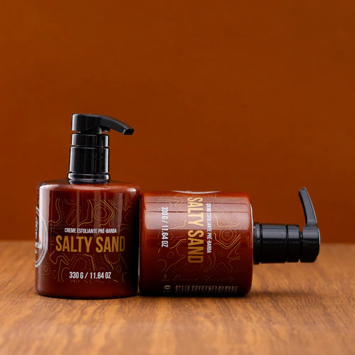 Salty Sand - Creme Esfoliante Pré-Barba 330g I El Capitán®