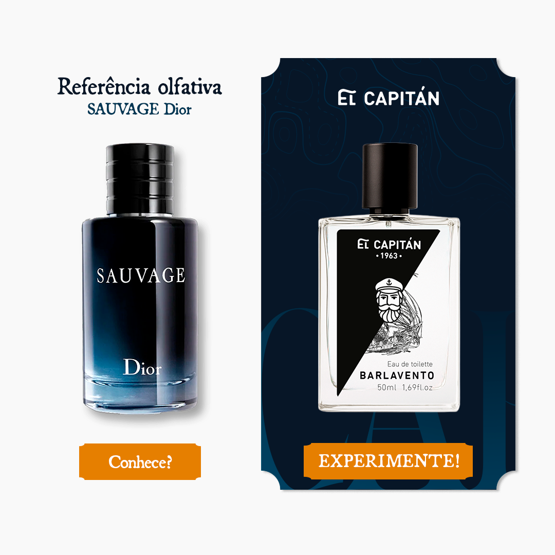 Perfume Barlavento 50ml (Inspirado Sauvage) I El Capitán®