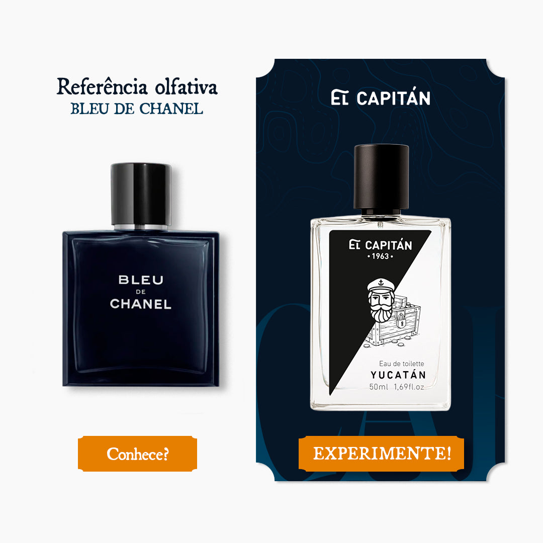 Perfume Yucatán 50ml (Inspirado Bleu de Chanel) I El Capitán®