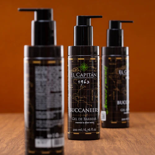 Buccaneers - Gel de Barbear Refrescante I El Capitán®