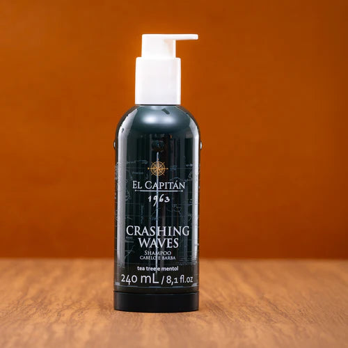 Shampoo Crashing Waves - Para Cabelo e Barba I El Capitán®