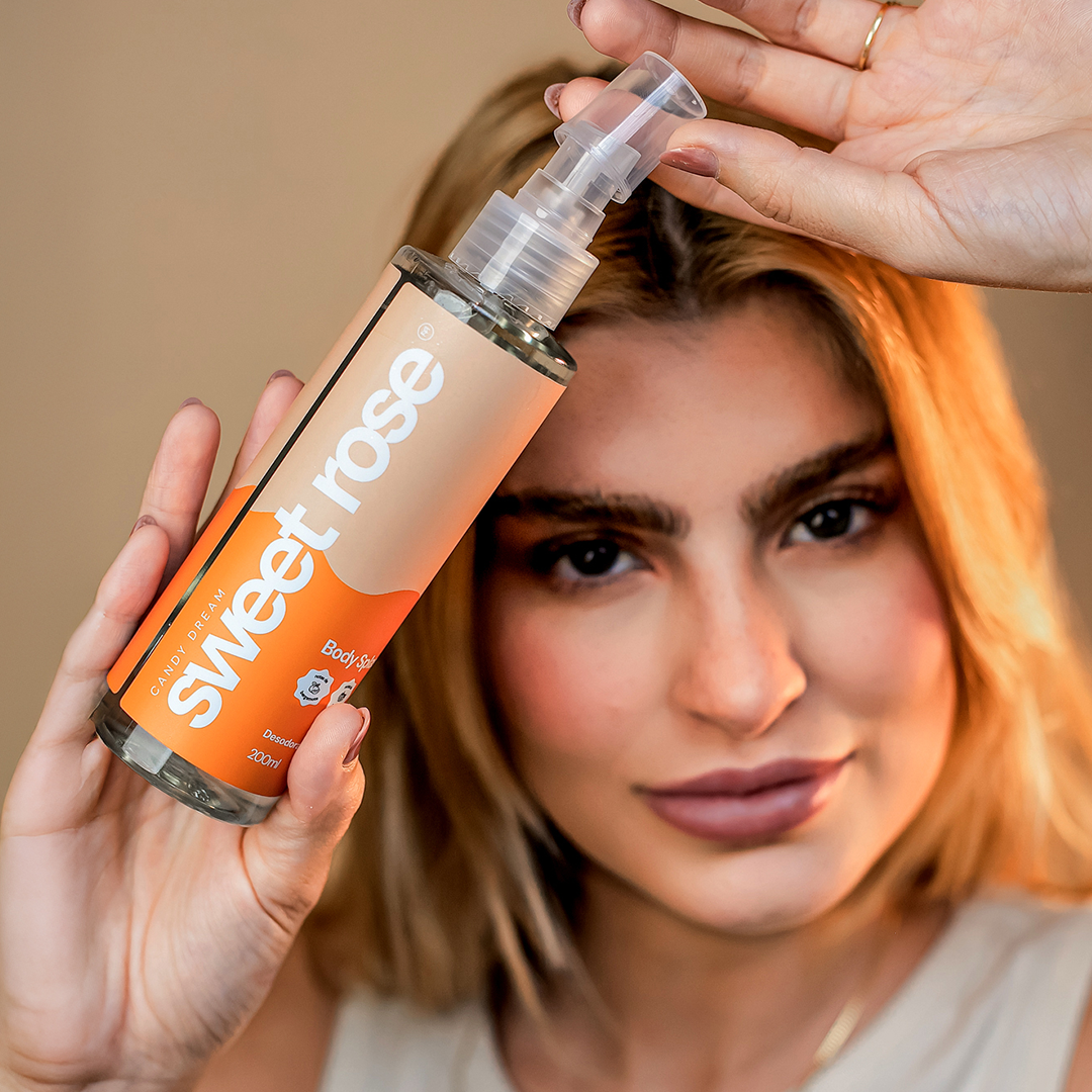 Body Splash Sweet Rose 200ml (Inspirado no Berry Kiss de Victoria's Secret)