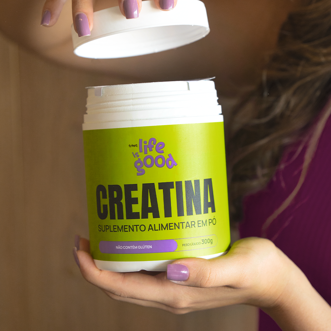 Creatina em Pó 300g - Life is Good - by Freeq®