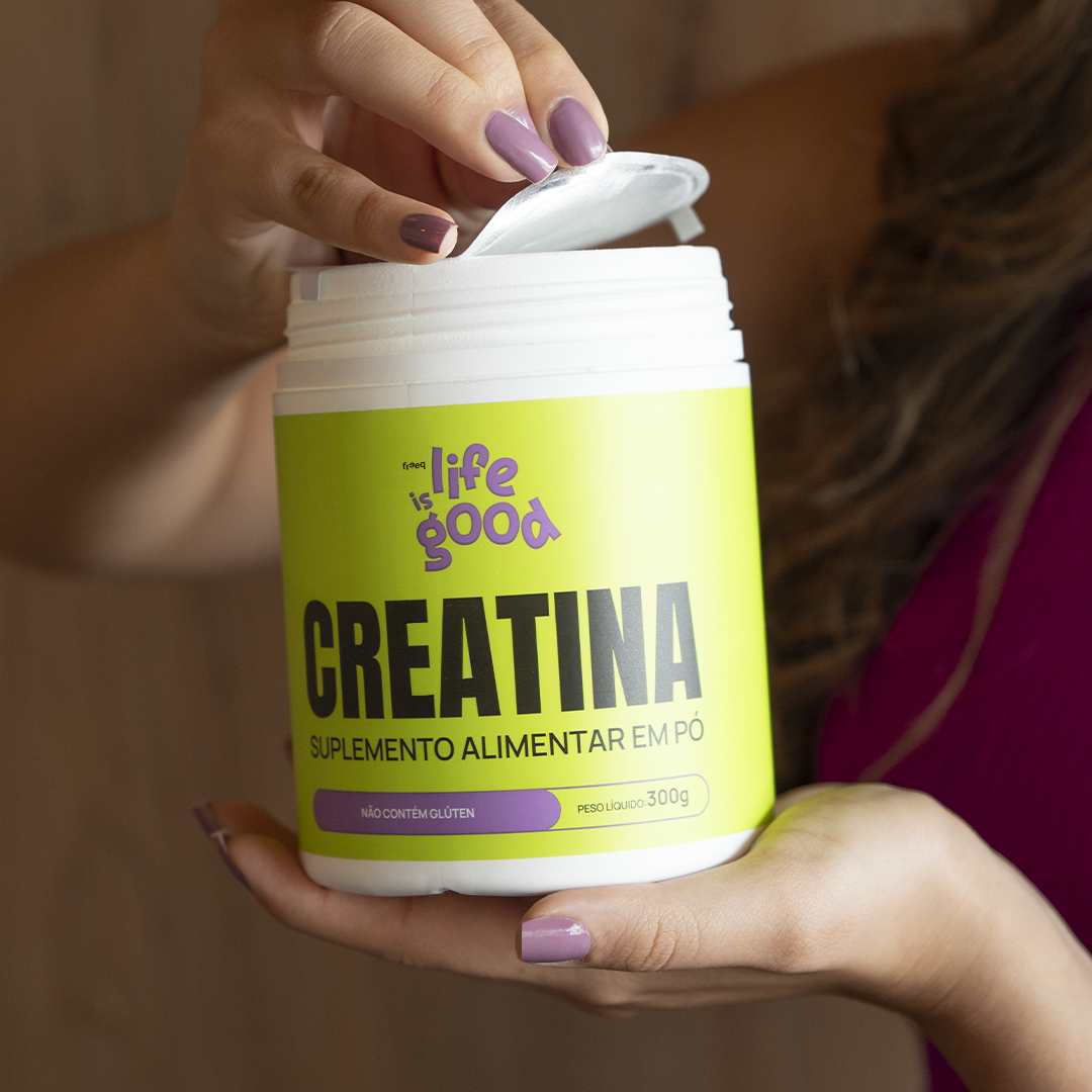 Creatina em Pó 300g - Life is Good - by Freeq®