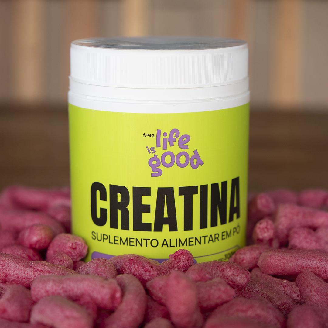 Creatina em Pó 300g - Life is Good - by Freeq®