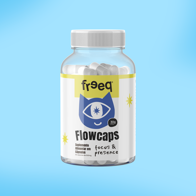 Flowcaps® Focus & Presence (60 cápsulas) - by Freeq®