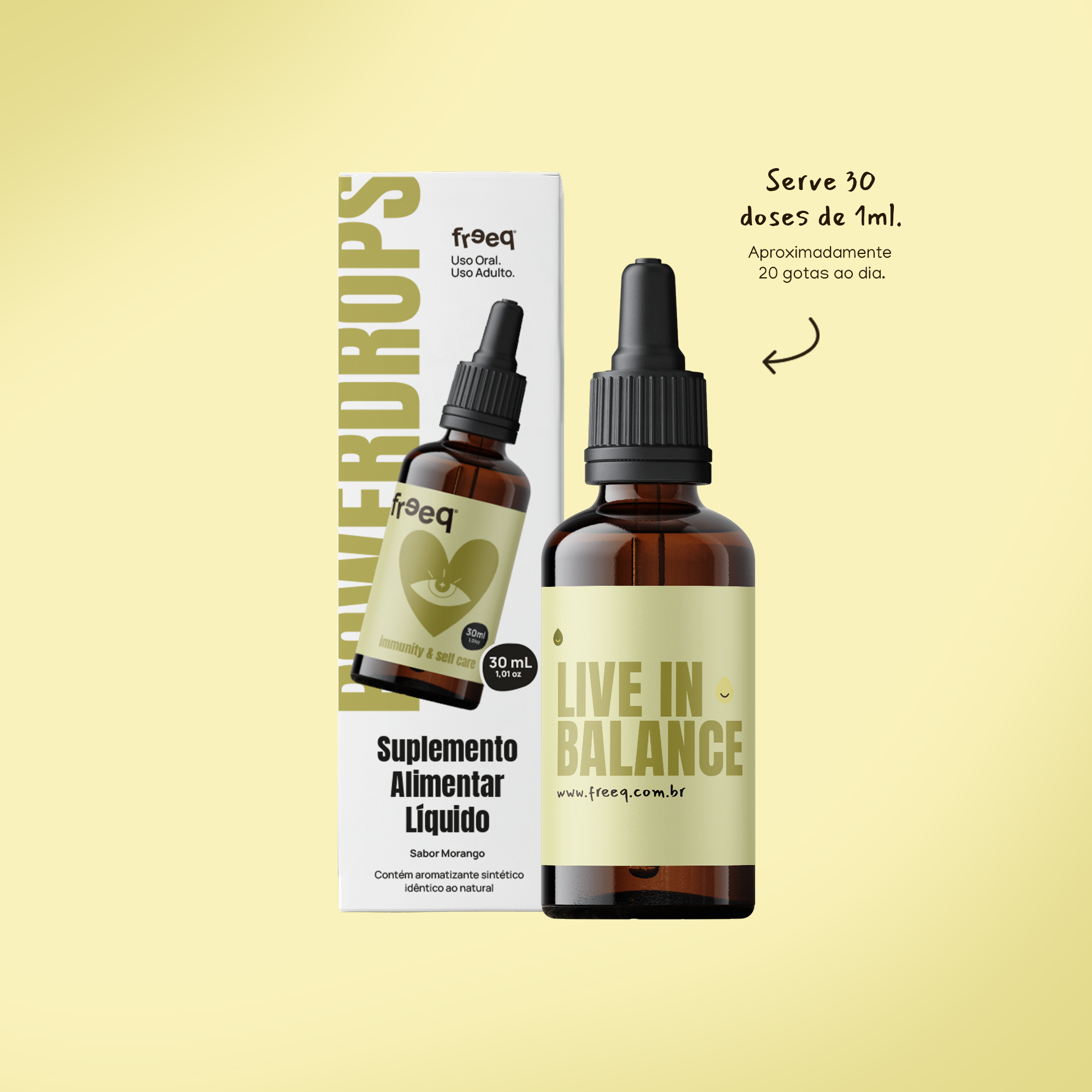Powerdrops® Immunity & Self Care 30ml - by Freeq®