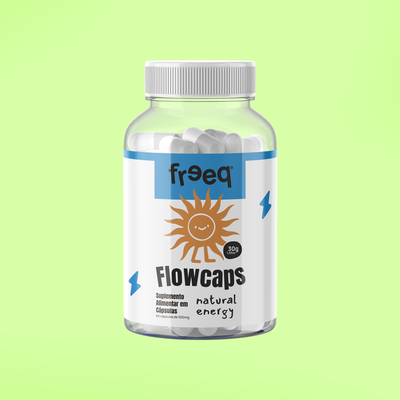 Flowcaps® Natural Energy (30 cápsulas) - by Freeq®