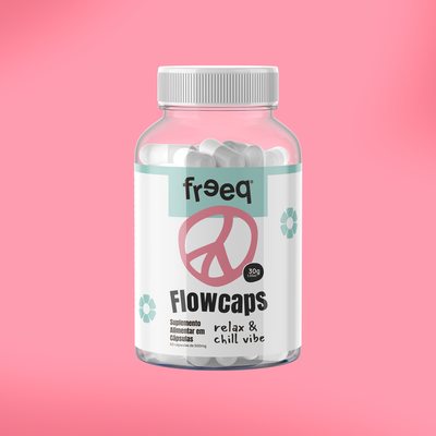 Flowcaps® Relax & Chill Vibe (60 cápsulas) - by Freeq®