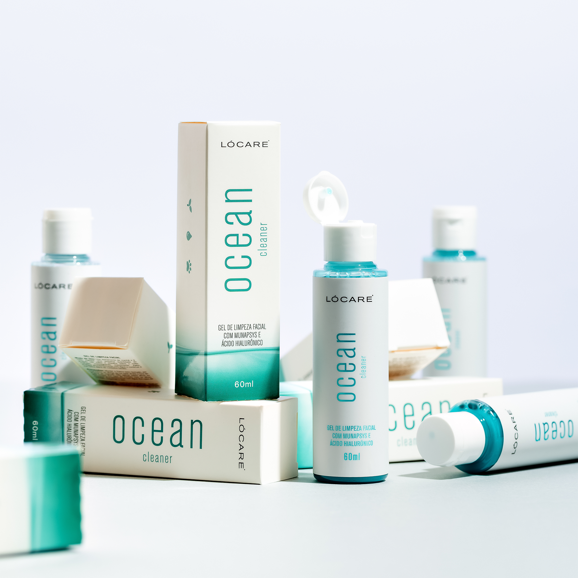 Ocean - Gel de limpeza facial anti-idade 60ml - Lócare®