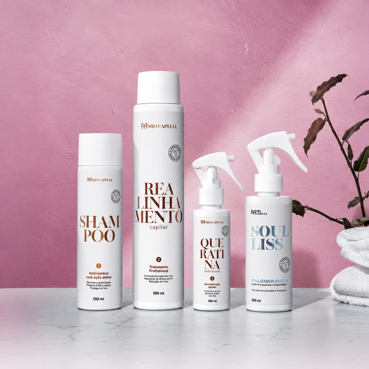 Kit Progressiva Orgânica de 500ml + Finalizador Soul Liss