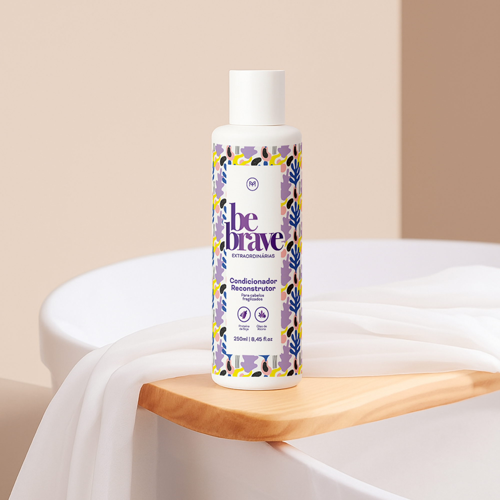 Be Brave  - Reconstrução | Kit Básico (Shampoo + Condicionador)